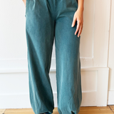Solid Pocket Jogger Sweatpants