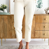 Kennedy Crop Straight w/ Seaming 27" Ins