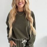 Saldana French Terry Top