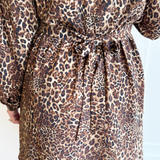 Ombre Animal Belt Dress