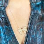 Krista Bow Pendant Necklace - The 308 Boutique