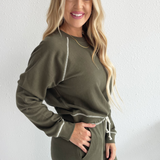 Saldana French Terry Top