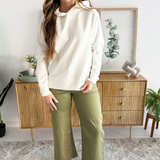 Meg High Rise Wide Leg Pant