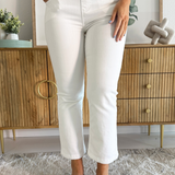 Gia Glider Crop Flare w/ Tulip Back Slit 25.5"
