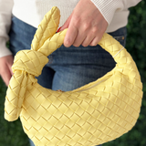Lizbeth Woven Knot Clutch
