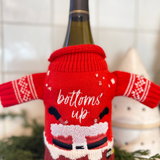 Light-Up Wine & Bottle Sweater