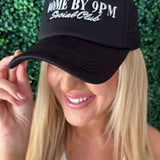 Home By 9pm Trucker Hat