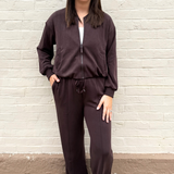 Soft Modal Bomber Jacket