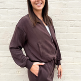 Soft Modal Bomber Jacket