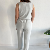 Soft Modal Sleeveless Jumpsuit