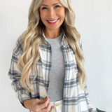 River Plaid Button Up
