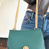 Lottie Twist Lock Crossbody Bag
