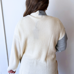 Striped Cardigan with Patch Pockets - The 308 Boutique