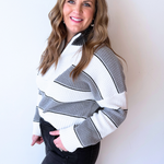 Half Zip Collared Sweater - The 308 Boutique