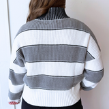 Half Zip Collared Sweater - The 308 Boutique