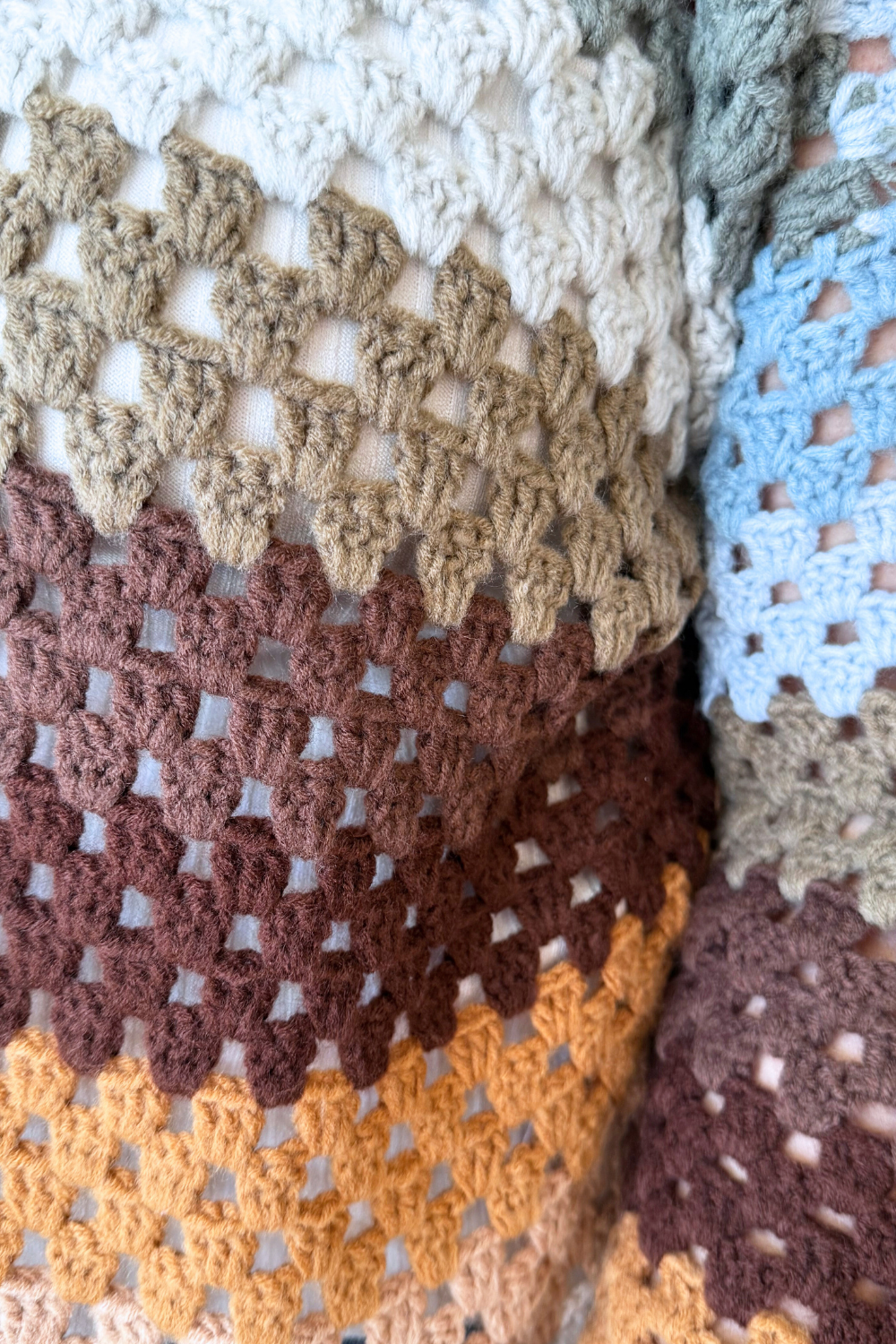 Color Block Open Knit Cardigan - The 308 Boutique