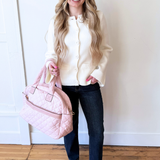 Crewneck Flare Cardigan