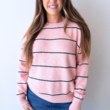 Crewneck Striped Sweater