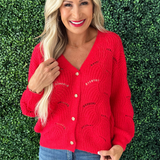 Open Knit Cardigan
