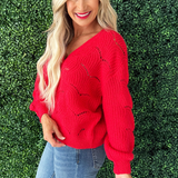 Open Knit Cardigan