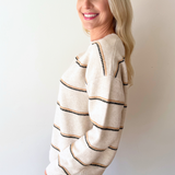 Crewneck Striped Sweater