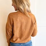 Burned Out Crewneck Sweater