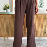Recycled Wide Leg Pants