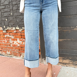 Morgan Cuffed Wide Leg