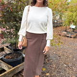 Maxi Wrap Skirt