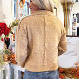 Zip Up Sweater Jacket