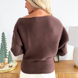 Off Shoulder Long Sleeve Top