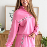 Jersey Detail Quarter Zip