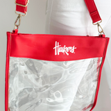 Nebraska Clear Purse with Zipper