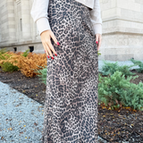 Izabel Leopard Skirt