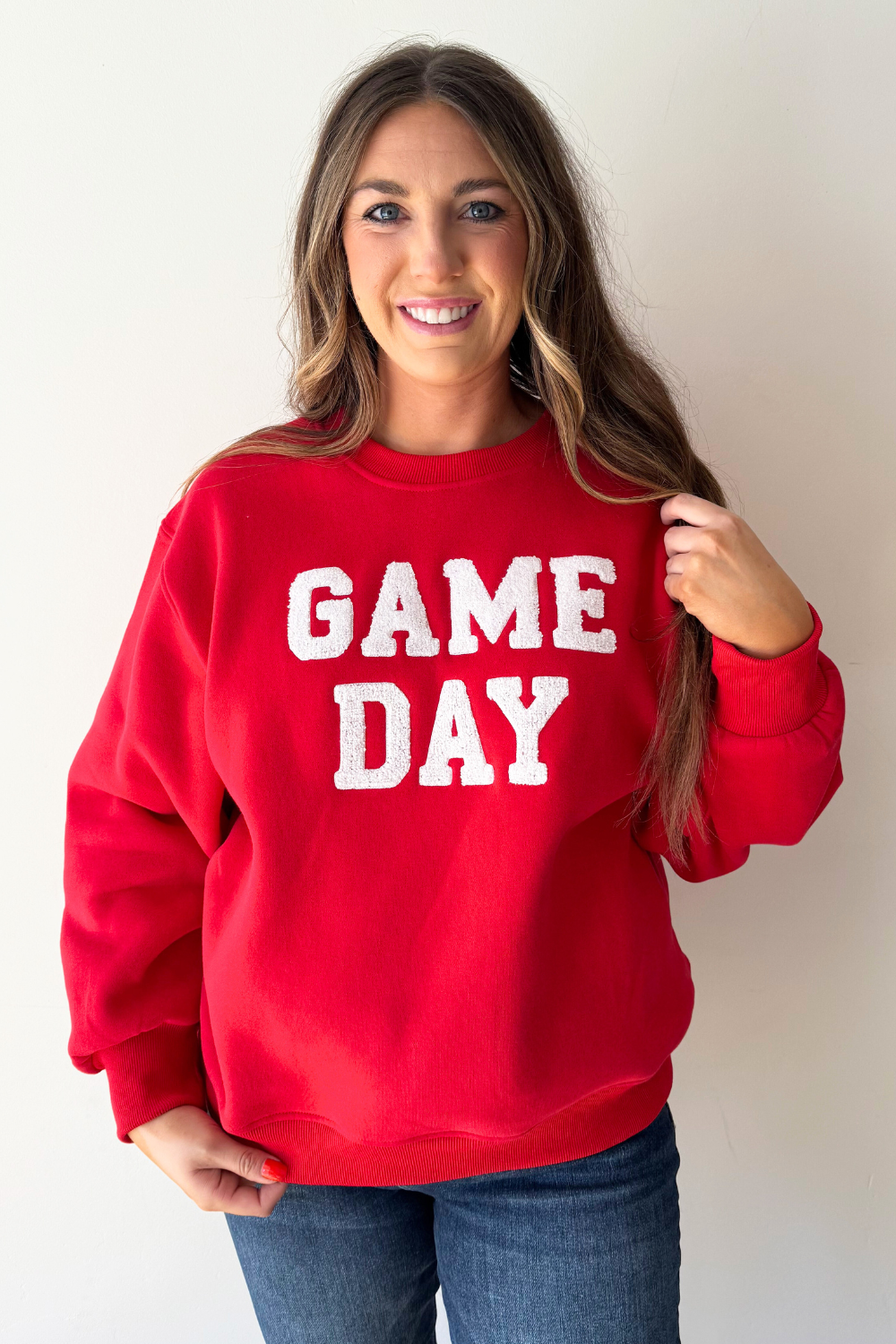 Game Day Patch Sweatshirt