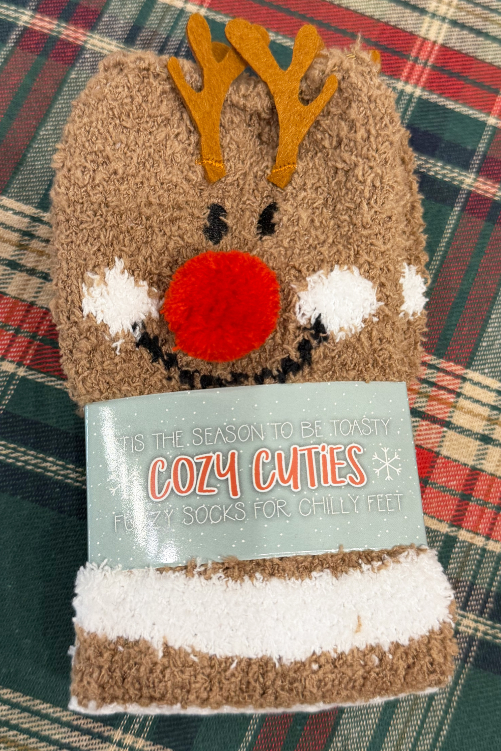 Cozy Cuties Fuzzy Holiday Socks