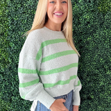 Rowan Striped Sweater Top
