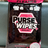 PurseWIPES+ Instant Purse Cleaner