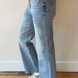 Ladies Woven Denim Pants