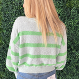 Rowan Striped Sweater Top