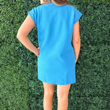 Sleeveless Textured Mini Dress