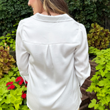Collared 3/4 Sleeve Top