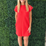 Sleeveless Textured Mini Dress