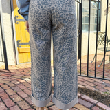 Marli Denim Leopard Pant