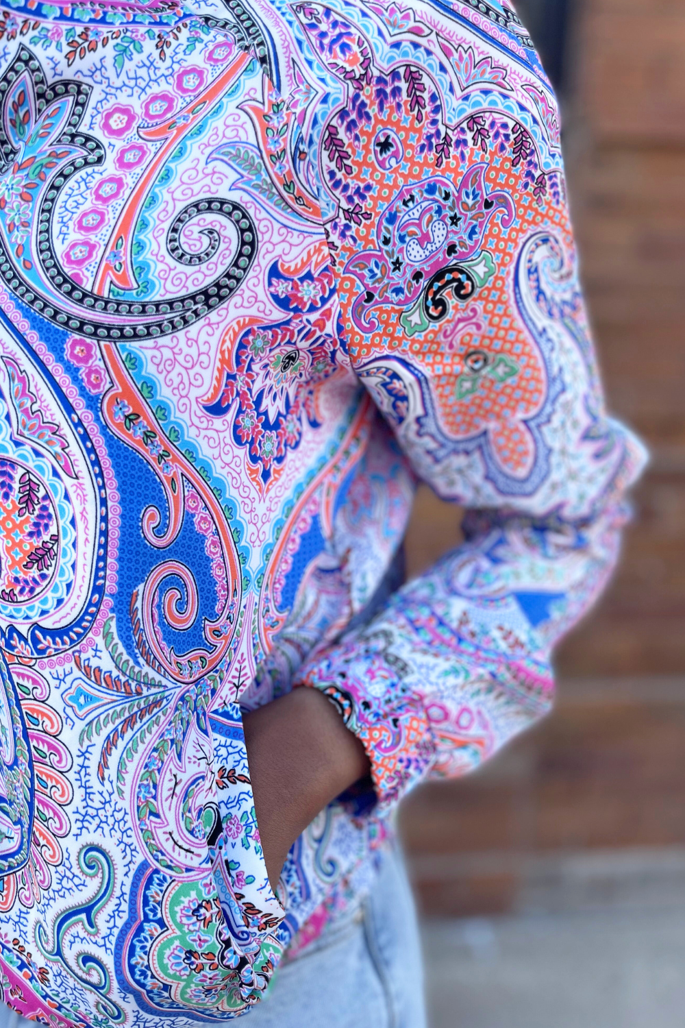 Printed Bomber Jacket