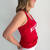 Nebraska Graphic Racerback Tank Top