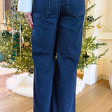 Meg High Rise Over Size Wide Stitch