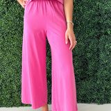 Scout Jersey Crop Flare Pant