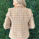 Blazer w/ Fray Edges