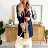 Sherpa Trimmed Notch Collar Jacket 38' HPS